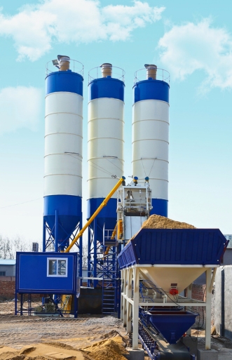 Skip Hoist Concrete Plant