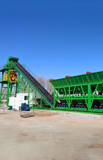 With-Foundation Concrete Plant