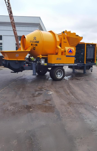 Diesel Concrete Mixer Pump