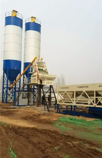 Skip Hoist Concrete Plant