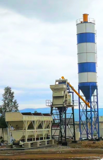 Skip Hoist Concrete Plant