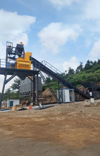 With-Foundation Concrete Plant