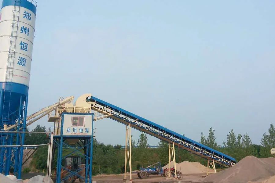 Planta de concreto de gran capacidad para proyectos de alta produccion detail