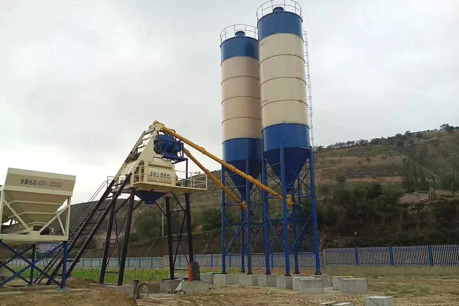 Centrale a beton fixe pour production stable