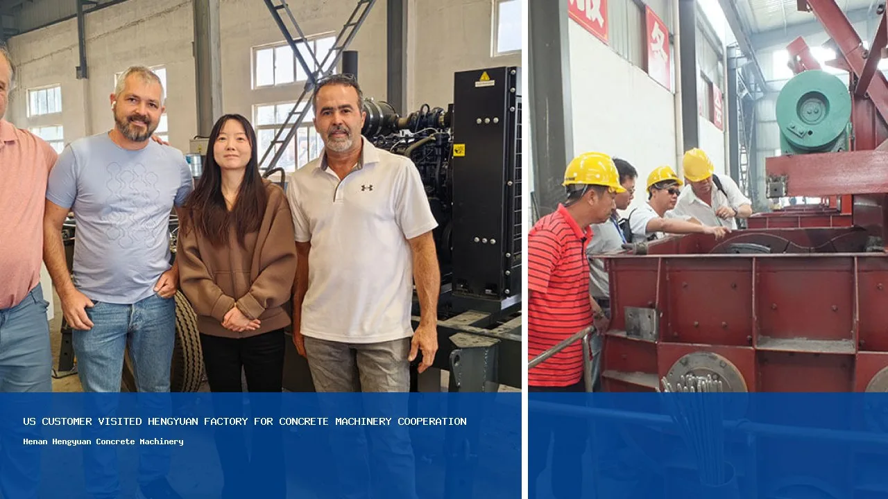 Un client americain visite l'usine Hengyuan pour une cooperation detail