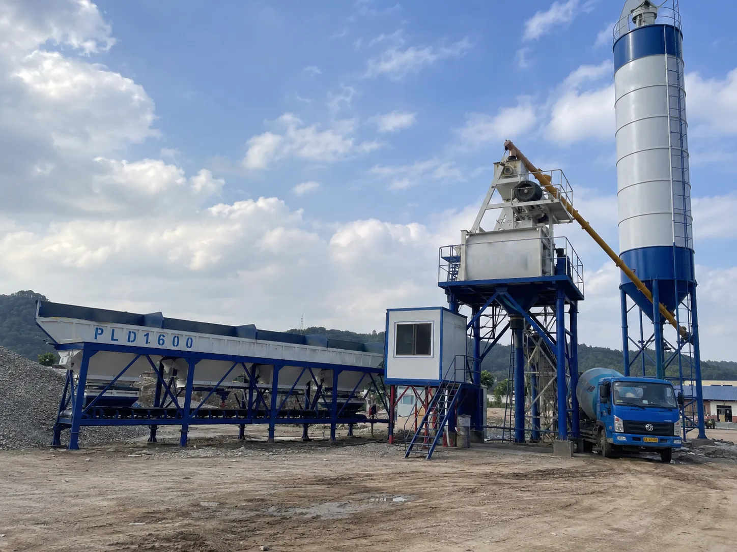 HZS50 Centrale a Beton Stationnaire
