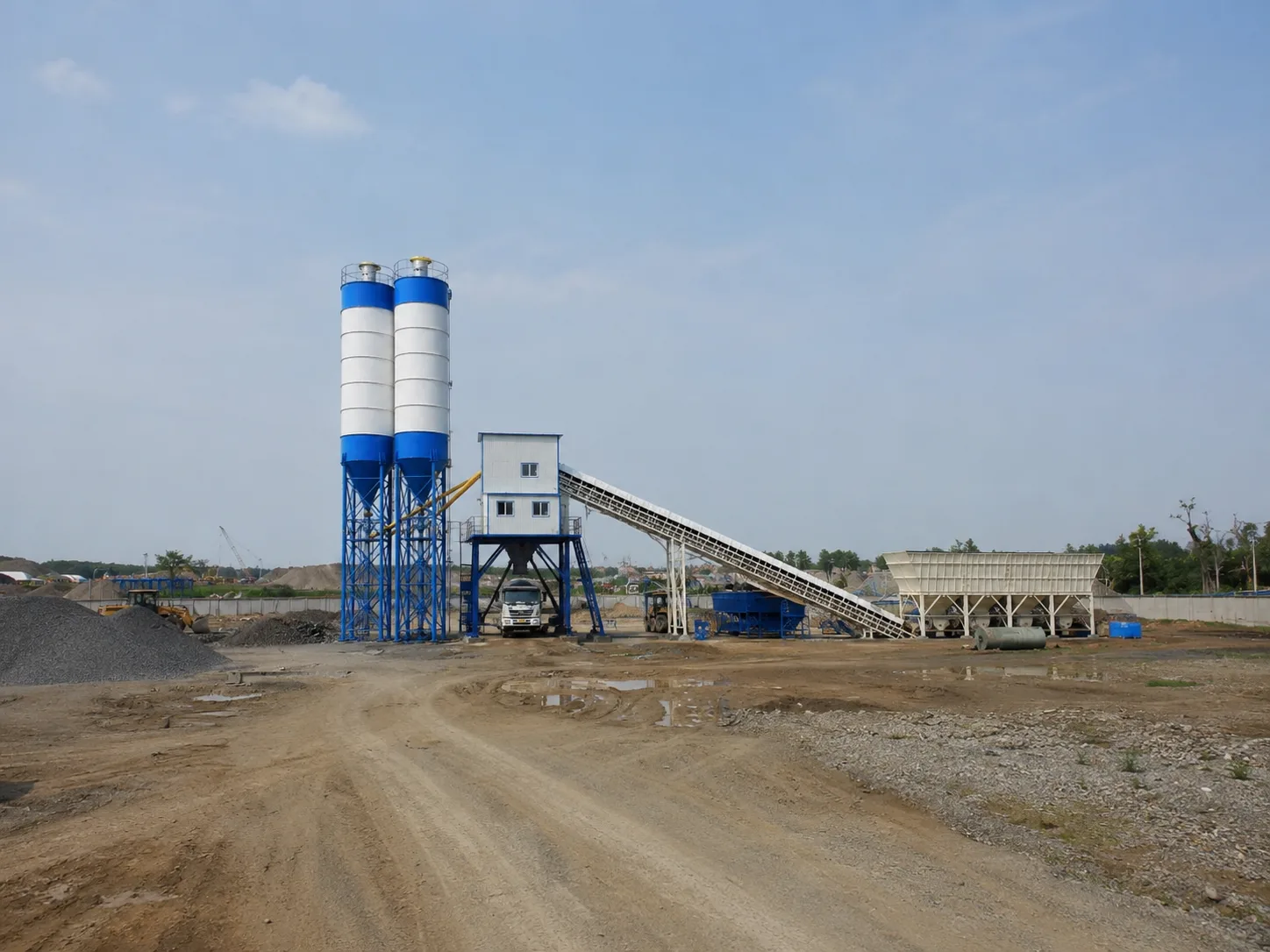 HZS60 Planta de Concreto Estacionaria