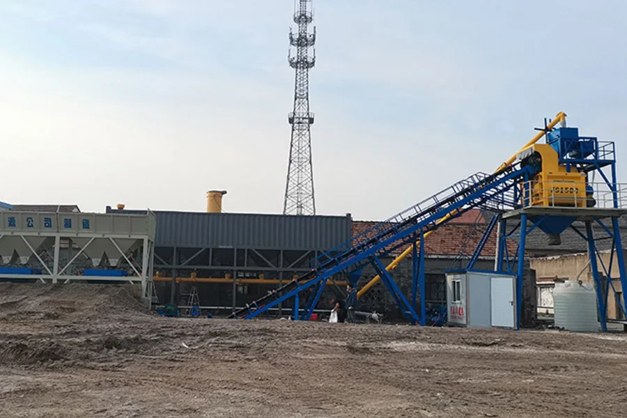 HZS90 Planta de Concreto Estacionaria