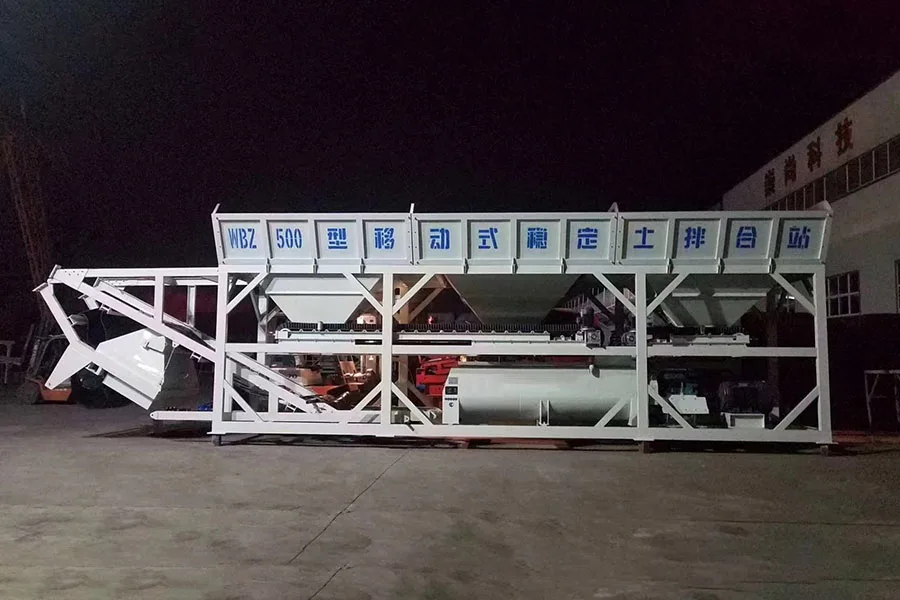 Planta Movil de Suelo Estabilizado