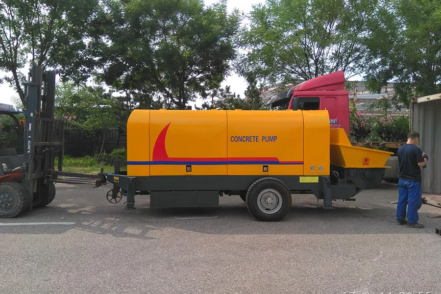 HBTS90 Bomba de Concreto Diesel
