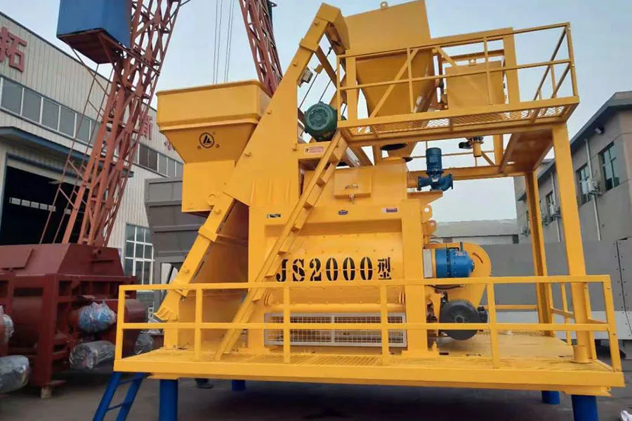 JS2000 Malaxeur a Beton Double Arbre JS