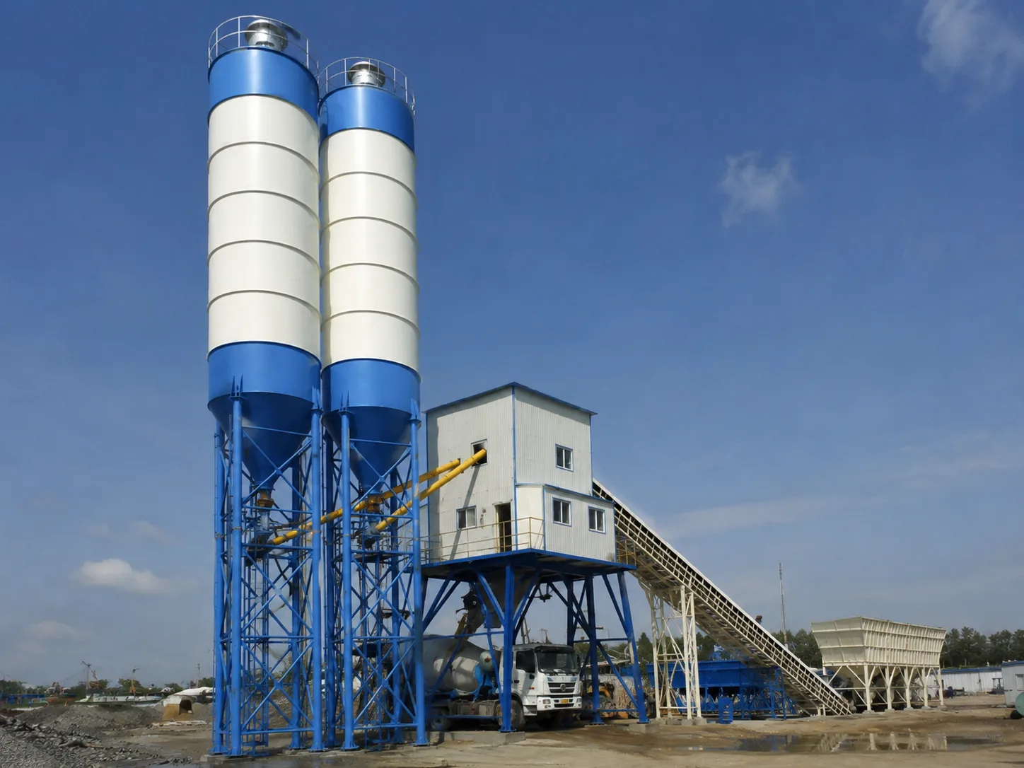 HZS60 Planta de Concreto Estacionaria
