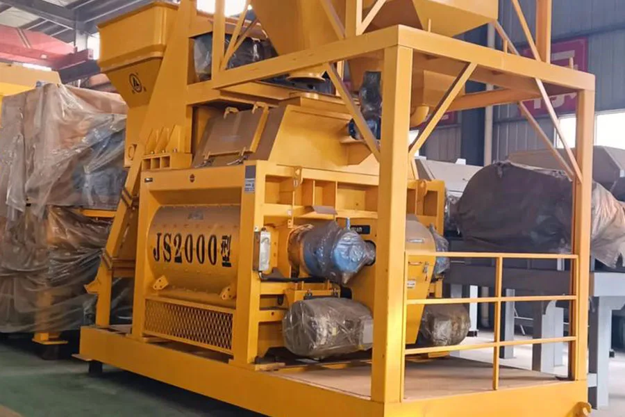 JS2000 Malaxeur a Beton Double Arbre JS