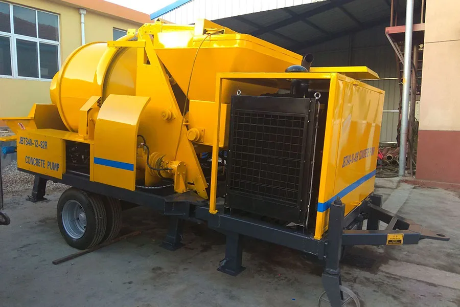 JBTS40 Diesel Concrete Mixer Pump