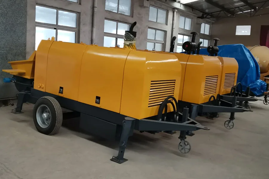 HBTS50 дизельный бетононасос