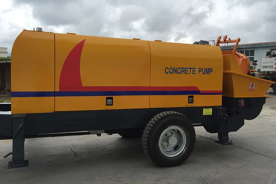 HBTS90 Bomba de Concreto Diesel