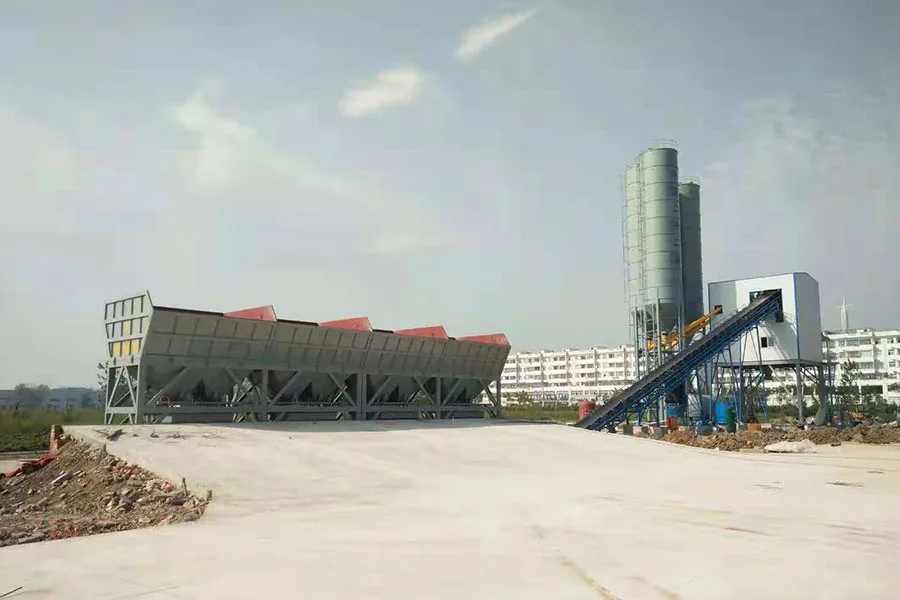 HZS180 Planta de Concreto Estacionaria