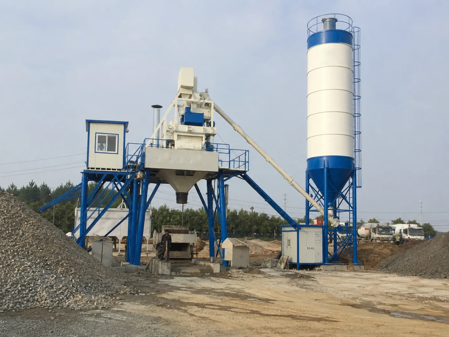 HZS35 Centrale a Beton Stationnaire