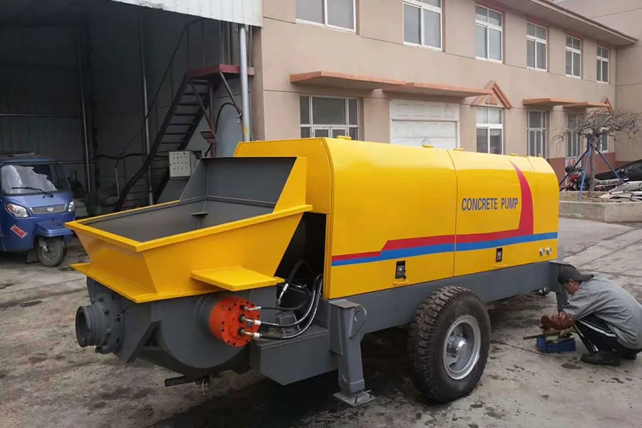 HBT90 Bomba de Concreto Electrica