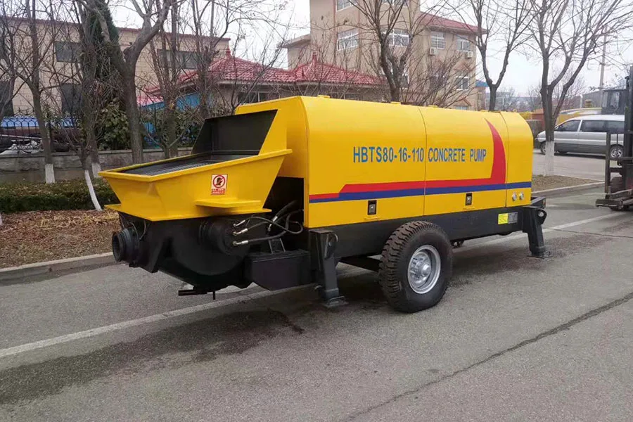 HBTS80 дизельный бетононасос