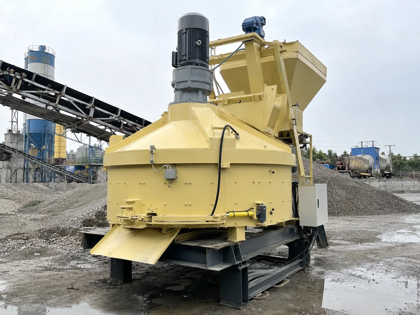 JN1500 планетарный бетоносмеситель JN