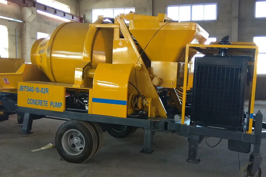 JBTS40 Diesel Concrete Mixer Pump