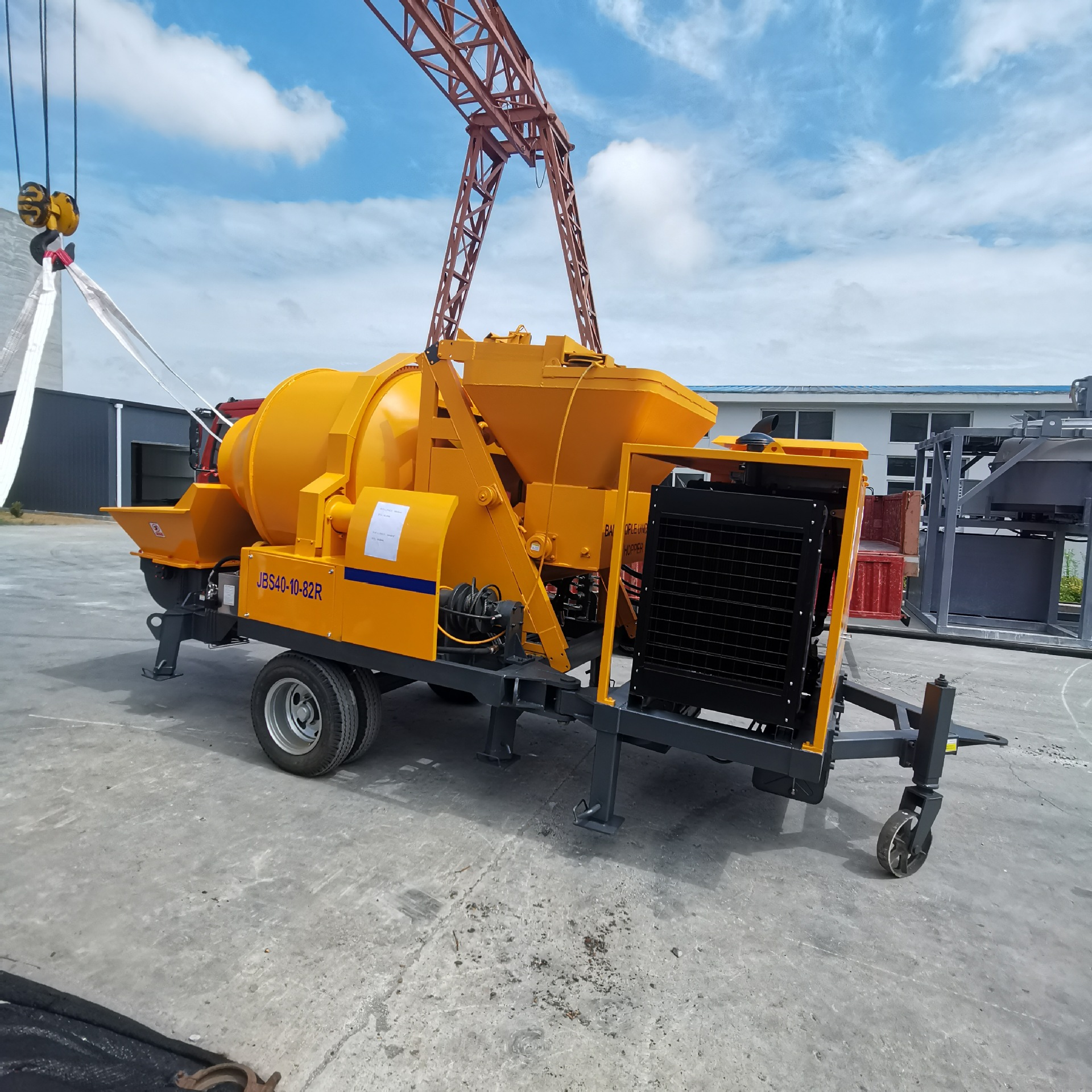 Cómo elegir una bomba mezcladora de concreto: Potencia, capacidad y configuración explicadas